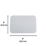 B10-ACK-AR58 LID | 5x8" Paper Lid | Fit 5x8" Foil Lid(Lid Only) - size