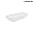 CF6090 | Clear Rectangular Hinged Bakery Container | 13.8x6.8x2.6" - 132 PCS