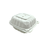 CY-61 | Microwavable PP Clamshell Container W/ Vent Hole | 5.6x6x3"