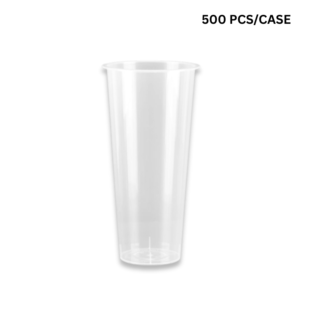 CY-Z700 Clear | 24oz PP Clear Boba Tea Cup | 90mm Top