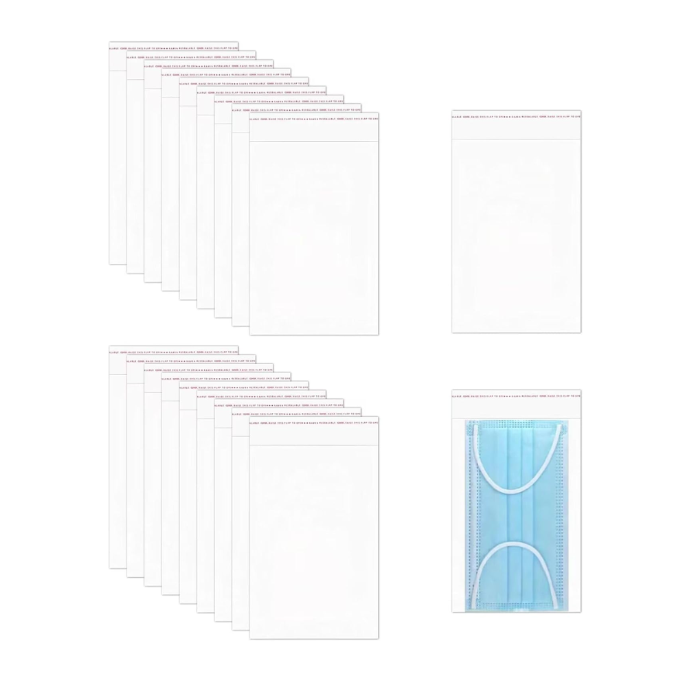 Clear Self Adhesive OPP Bag Cellophane Treat Bag | 5x7" - 5000 Pcs