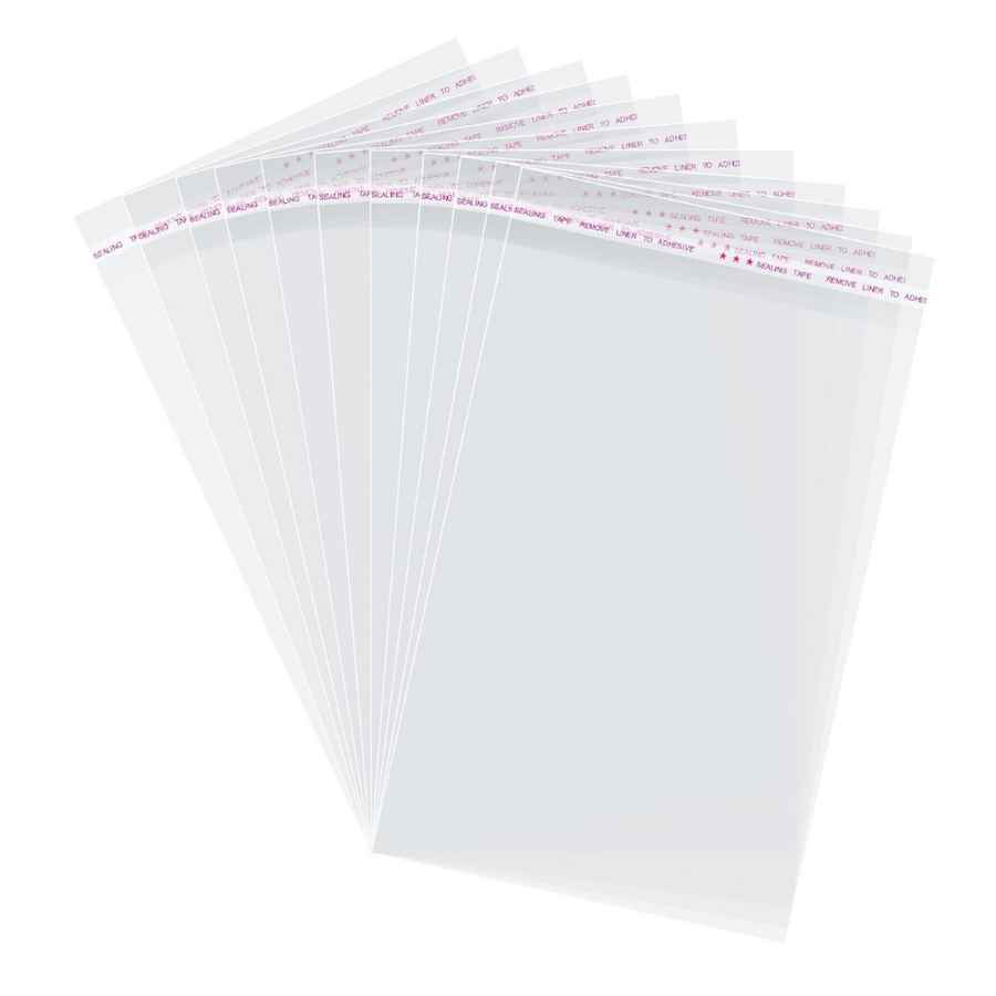 Clear Self Adhesive PP Bag Cellophane Treat Bag | 7x9