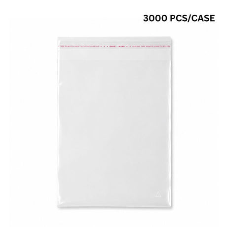 Ultra Clear Self Adhesive PP Bag Cellophane Treat Bag | 8x10" (3000 Pcs/Case)