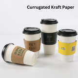 Custom Paper Sleeve | Fit 10oz to 20oz Cup - 10,000 Pcs Min