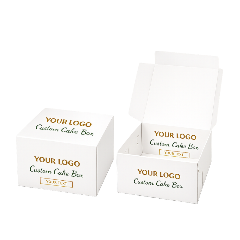 Custom Printed Cake Paper Box Pastry Box - 5,000 Pcs Min