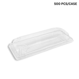 #FS-1102 PET | Clear Sushi Tray W/ Lid | 8.66x3.54x1.77" (500 Pcs/Case)