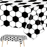 Football Party Tablecloth | World Cup Disposable Plastic Table Cover