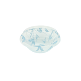 HD-550ML | 18oz PP Blue Maple Donburi Bowl W/ PET Anti-Fog Clear Lid