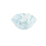 HD-550ML | 18oz PP Blue Maple Donburi Bowl W/ PET Anti-Fog Clear Lid - base