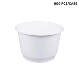 HD-999 | 34oz Microwaveable PP White Round Bowl (Base Only) - 600pcs