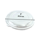 HD-PETLID | 205mm PET Clear Round Lid | Fit CZB32/CZB40 Bowl (Lid Only) - size