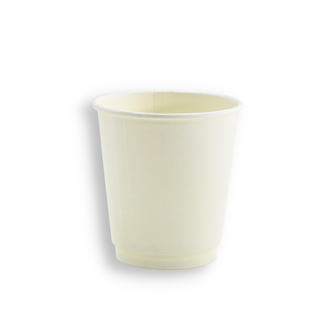 HD 10oz White Double Wall Insulated To Go Coffee Paper Cup - 500 Pcs ...