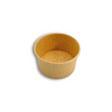 HD 2oz Kraft Paper Sauce Cup Portion Cup | 62mm Top (Base Only) - 2000 Pcs