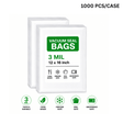 HD31216 3mil Clear Vacuum Bag | 12x16" - 1000 Pcs