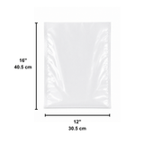 HD31216 3mil Clear Vacuum Bag | 12x16" - size