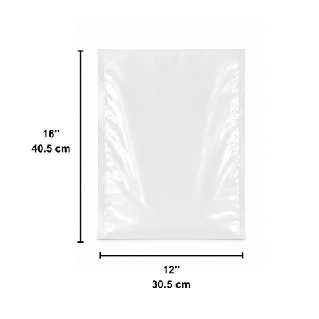 HD31216 3mil Clear Vacuum Bag | 12x16" - size