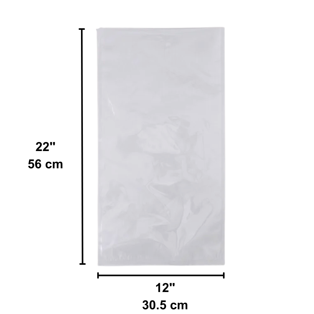 HD31222 3mli Clear Vacuum Bag | 12x22" - size