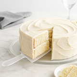 Individually Wrapped Disposable Plastic Clear Cake Knife