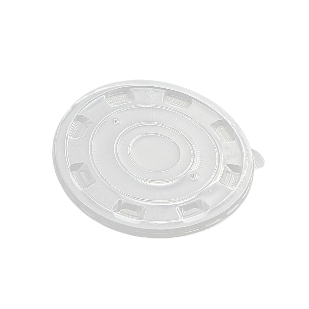 JM179 | 179mm PP Clear Round Soft Lid | Fit 2000P Bowl (Lid Only) - 300 Pcs