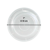 PPB179 | Couvercle rond rigide transparent en PP de 179 mm | Compatible avec le bol PPB1100 (couvercle uniquement) - 300 pièces