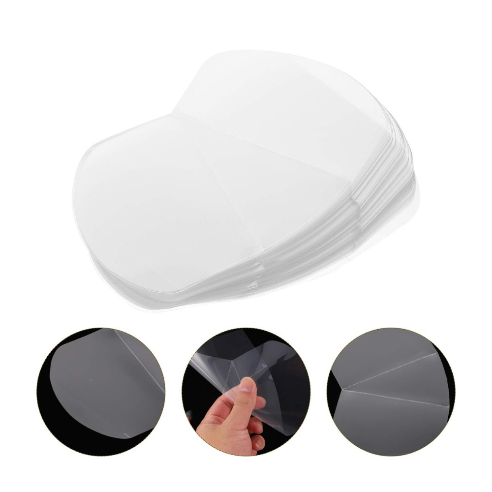 Plastic Clear Full Wrap Triangle Cake Slice Cover | 4.5x3.15x3.15"-details