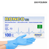 RON945L | 4mil Nitrile Food Grade Glove | Large Size - 100 Pcs