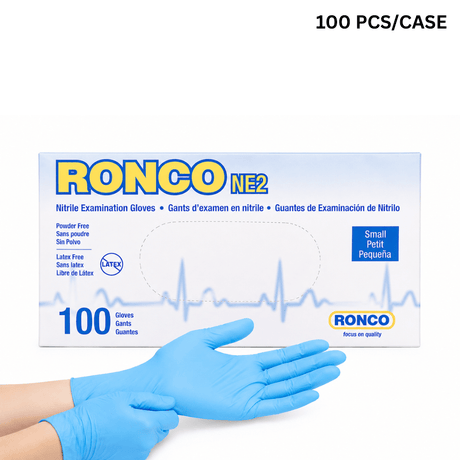 RON945S | 4mil Nitrile Food Grade Glove | Small Size - 100 Pcs