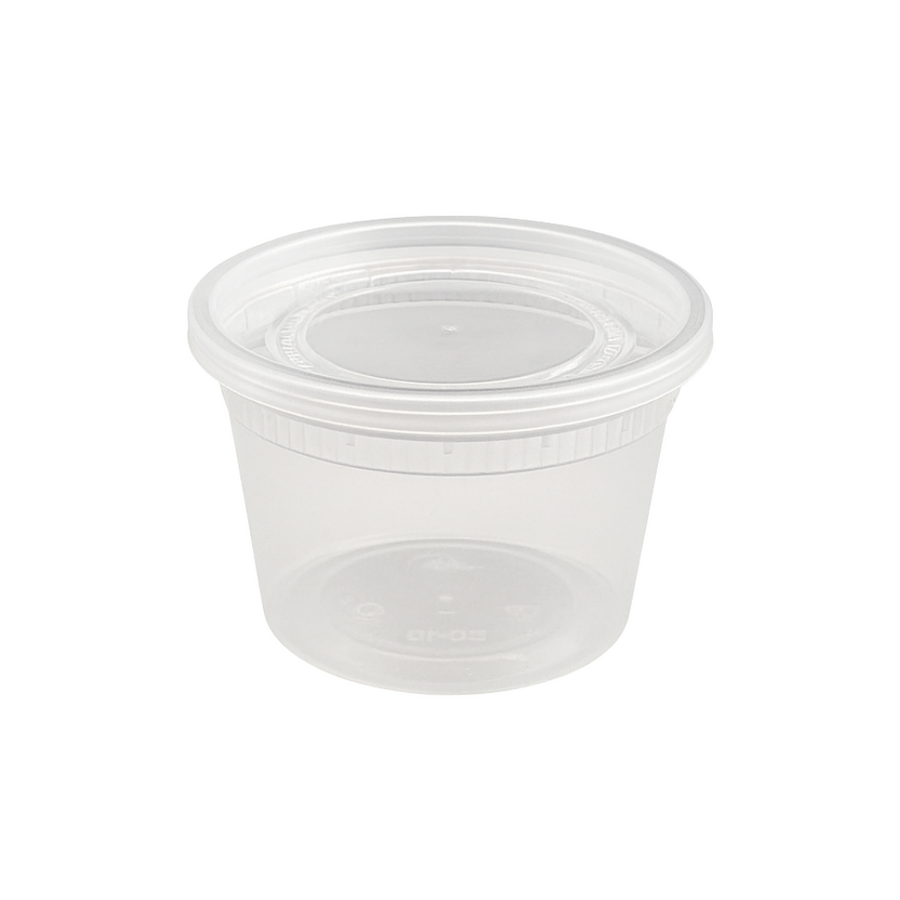 SC-16 | HD 16oz Heavy Duty Leak-resistant Translucent Deli Container W ...