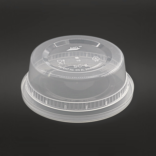 ChoiceHD 8 oz. Microwavable Translucent Plastic Deli Container