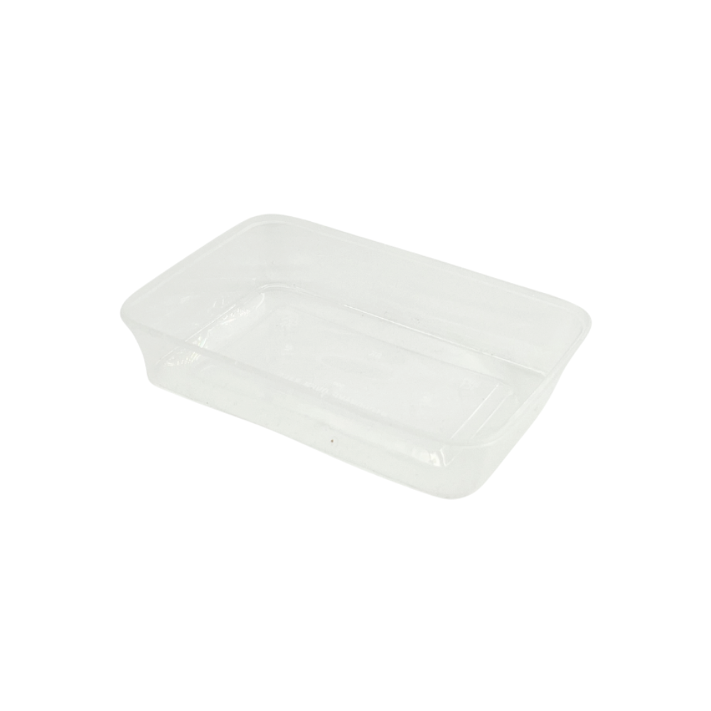 SK 500 | 16oz PP Clear Rectangular Food Container (Base Only)