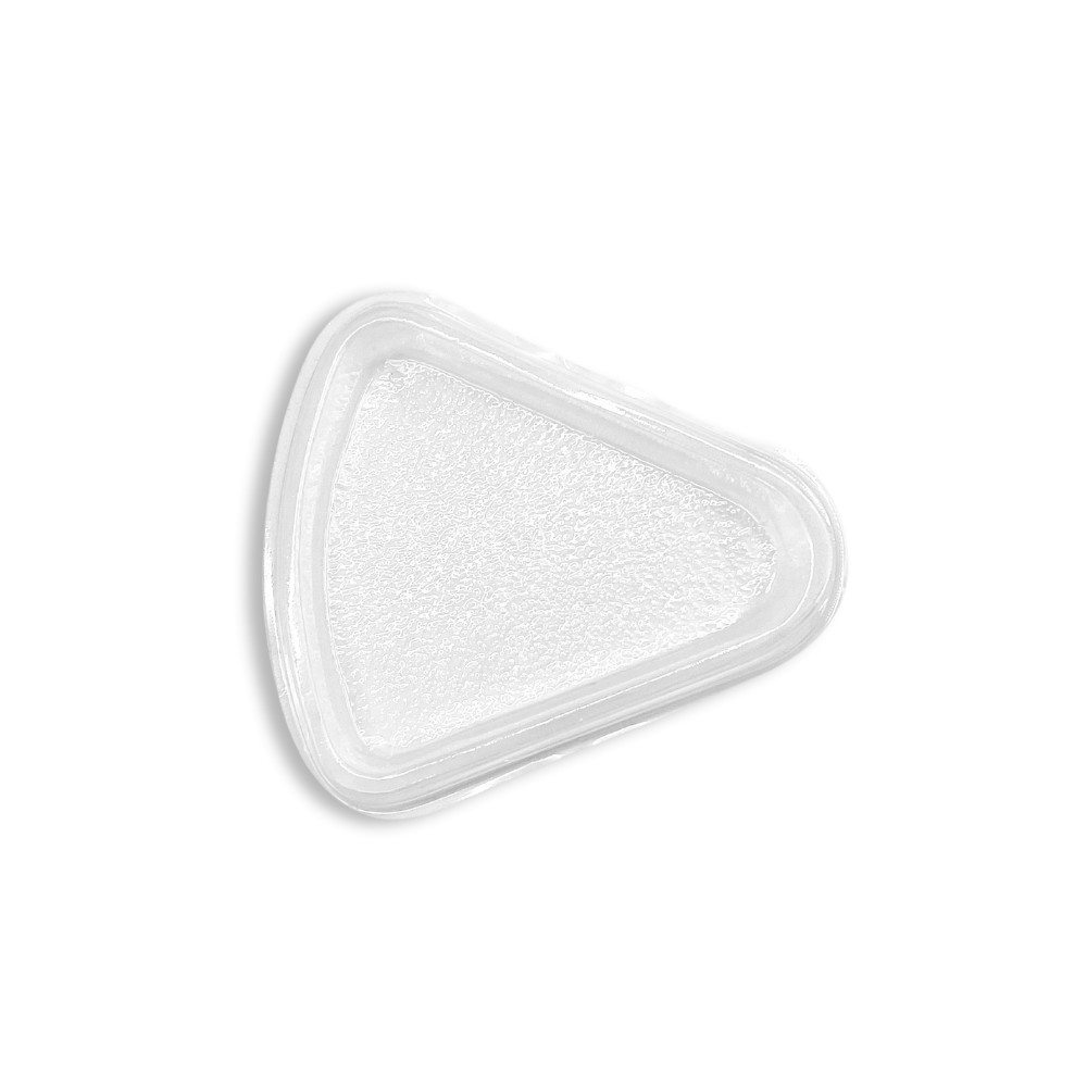 Triangular Clear Cake Slice Tray W/ Lid | 3.94x3.54x3.82" - Base