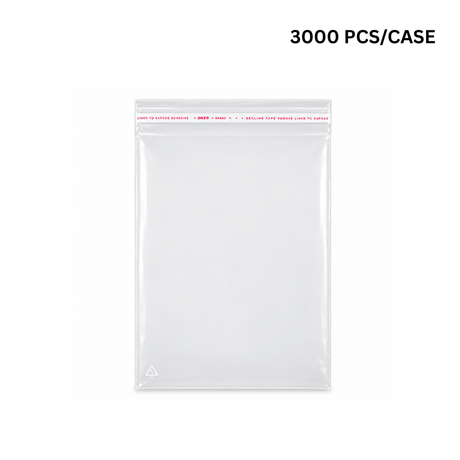 Ultra Clear Self Adhesive PP Bag Cellophane Treat Bag | 7x9" (3000 Pcs/Case)
