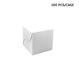 White Square Cake Paper Box