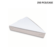 White Triangle Single Pizza Slice Paper Box | 8.75x9.75x1.75" -250 pcs