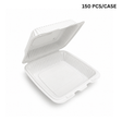 XT-91 (991) | Microwavable PP Square Clamshell Container W/ Vent Hole | 9x9x3" - 150 Pcs