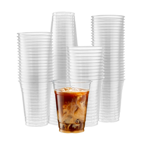 XT 16oz PET Clear Cold Drink Cup | 98mm Top - 1000 Pcs