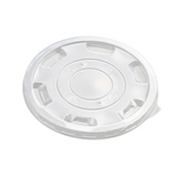 YS-142 | 142mm PP Clear Round Soft Lid | Fit 850FBM Bowl (Lid Only) - 600 Pcs