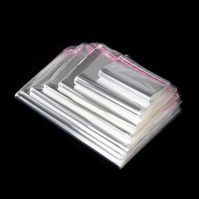 Clear Self Sealing OPP Cookie Bag | 8x10" - 3000 Pcs - HD Plastic Product (Canada). Inc