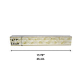 Plastic Dark Gold Cake Wrap Film | 13.78x2.17" - 1000 Pcs