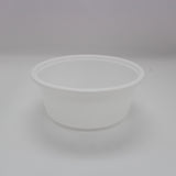 360FBM | 12oz Microwaveable PP White Round Bowl (Base Only) - 1000 Pcs - HD Plastic Product (Canada). Inc