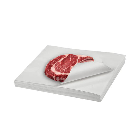 Feuille de papier utilitaire alimentaire à cire sèche blanche 8x11 ", emballage pour sandwich Deli - 2000 pièces