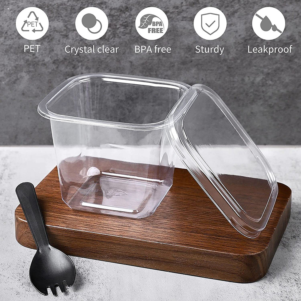 Transparent plastic packaging sale boxes