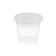 24oz Microwaveable PP Leak-resistant Translucent Deli Container W/ Lid 