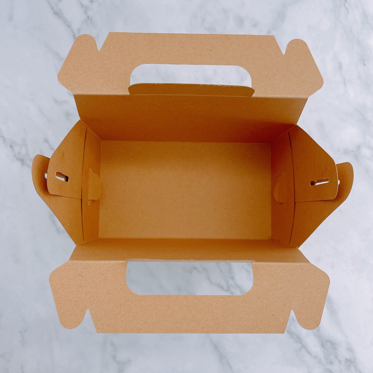 Eco-Friendly Kraft Cake Box W/ Handle | 6.5x3.62x4