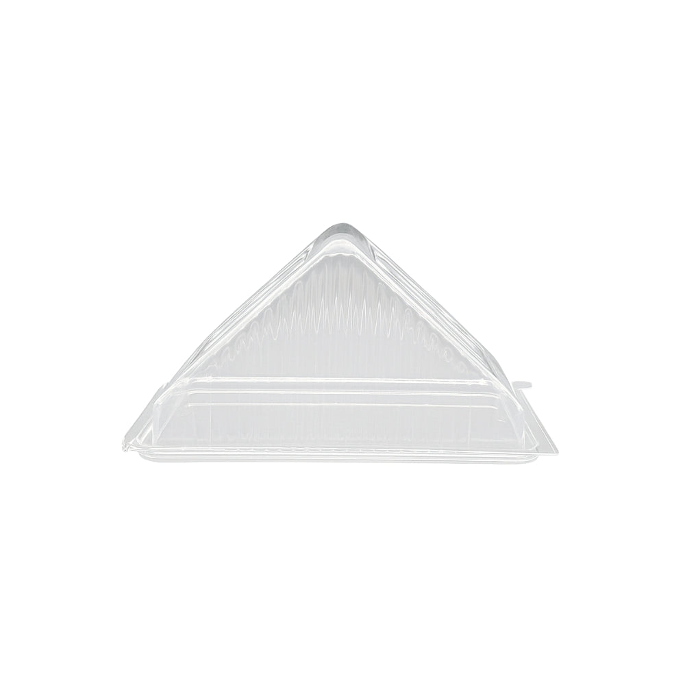 J106 PET | Clear Triangular Hinged Sandwich Container | 5.91x2.76x3.94"
