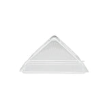 J106 PET | Clear Triangular Hinged Sandwich Container | 5.91x2.76x3.94"