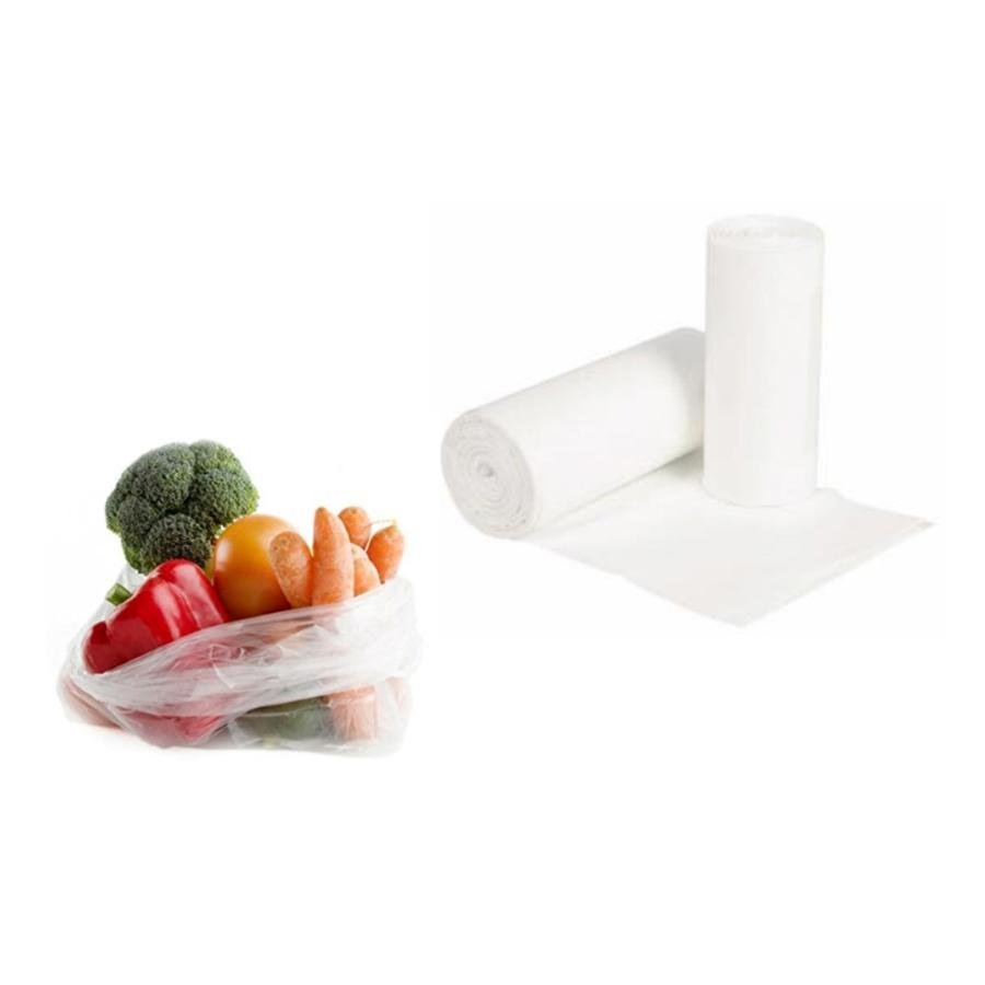 LDPE Clear Plastic Food Storage Roll Bag | 12x20