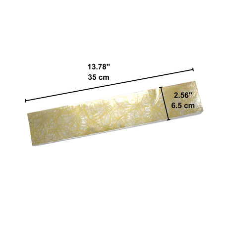 Plastic Gold Cake Wrap Film | 35x6.5cm - 1000 Pcs - HD Plastic Product (Canada). Inc